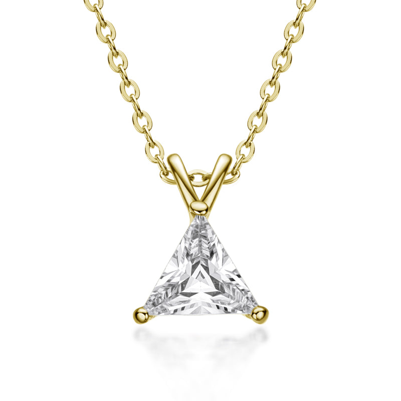 VIEUX - Triangle Zircon Necklace