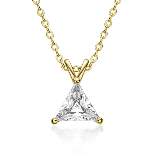 VIEUX - Triangle Zircon Necklace