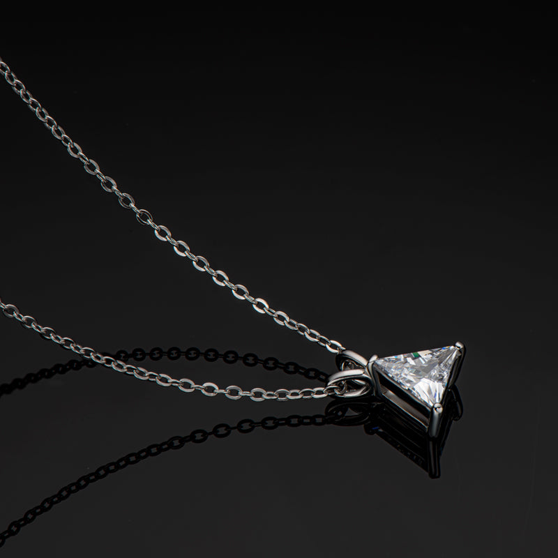 VIEUX - Triangle Zircon Necklace