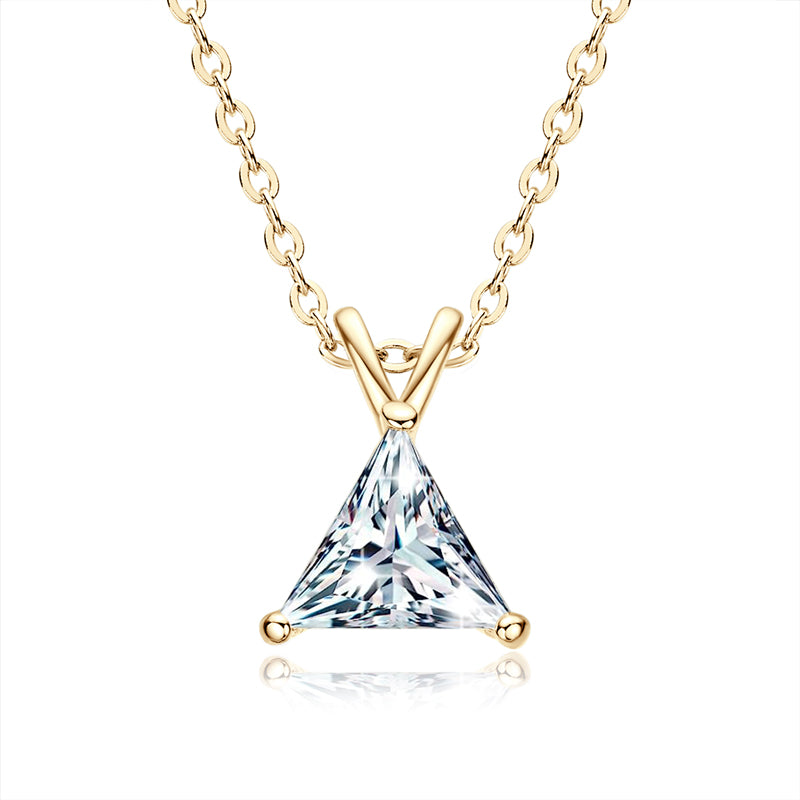 VIEUX - Triangle Zircon Necklace