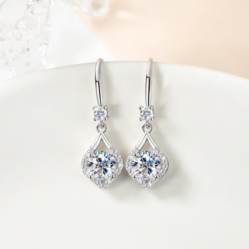 SATORRE - Diamond Dangle Earrings