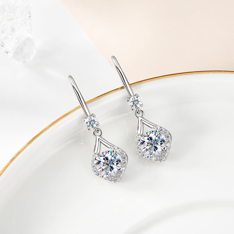 SATORRE - Diamond Dangle Earrings