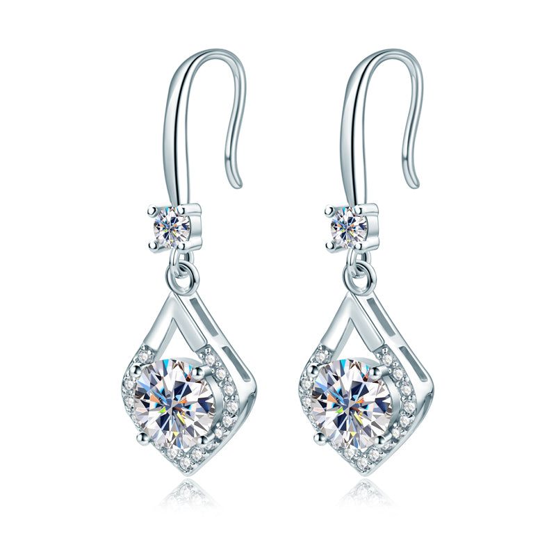 SATORRE - Diamond Dangle Earrings