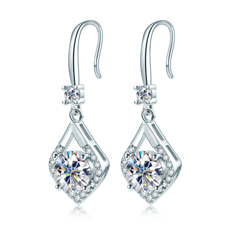 SATORRE - Diamond Dangle Earrings