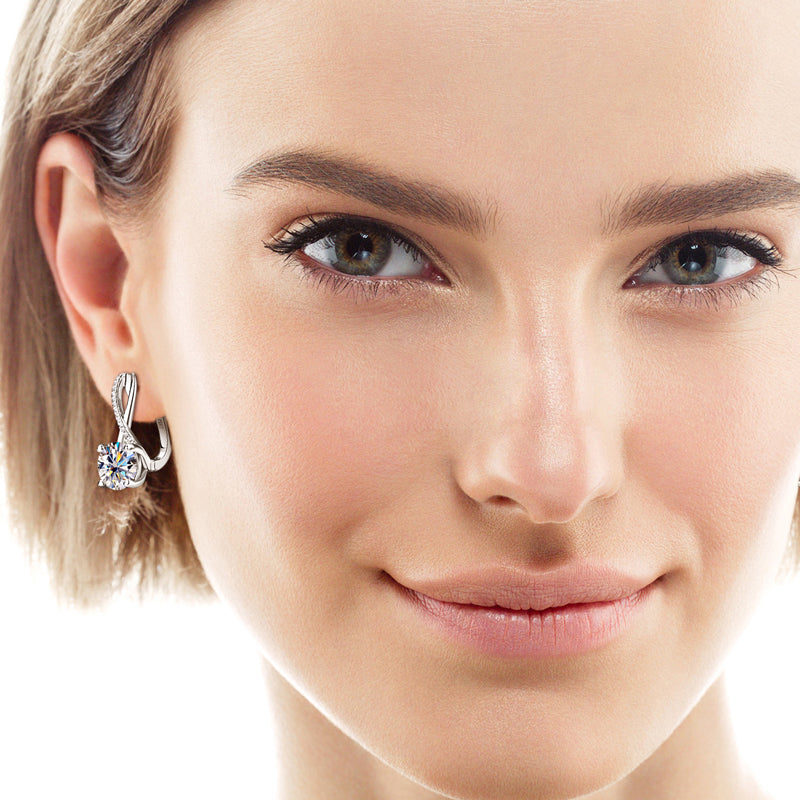 LEXINGTON - Diamond Crossover Earrings