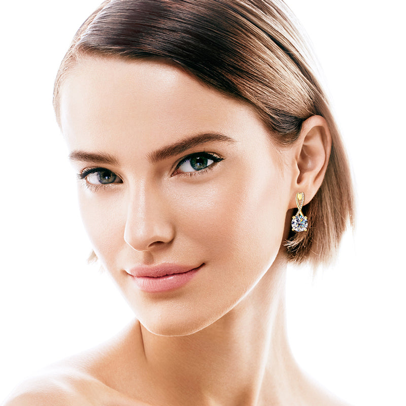 LEXINGTON - Diamond Crossover Earrings