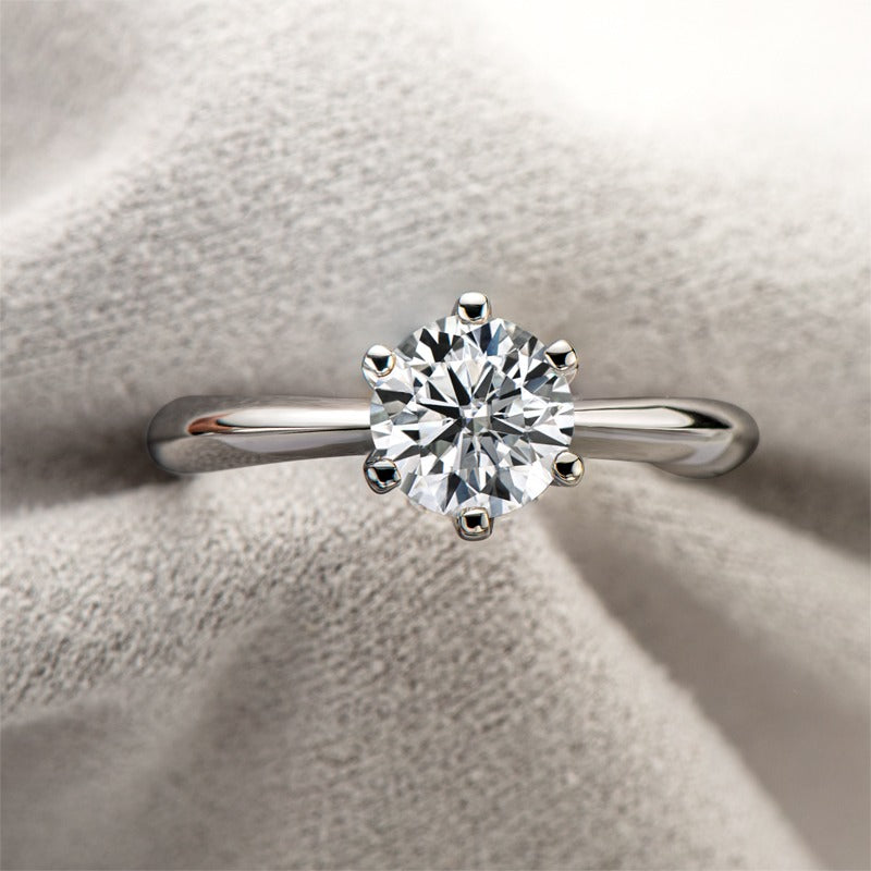 BELLAMY - Solitaire Diamond Ring (sizes 4-10)