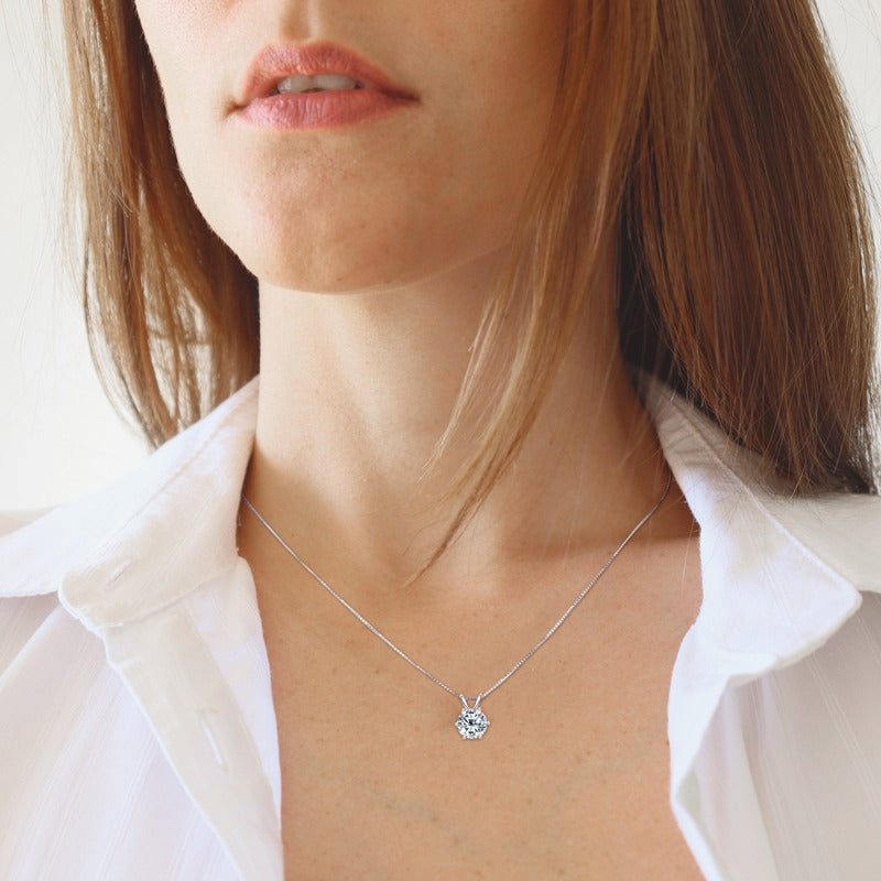 WINDSOR - Diamond Pendant Necklace