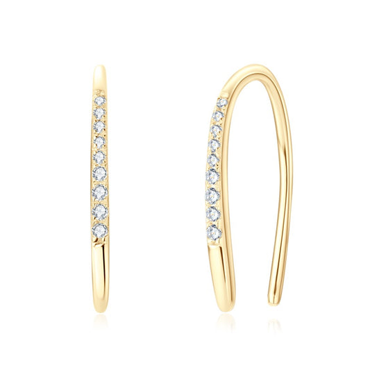 ASHANTI - Diamond Accented Earrings