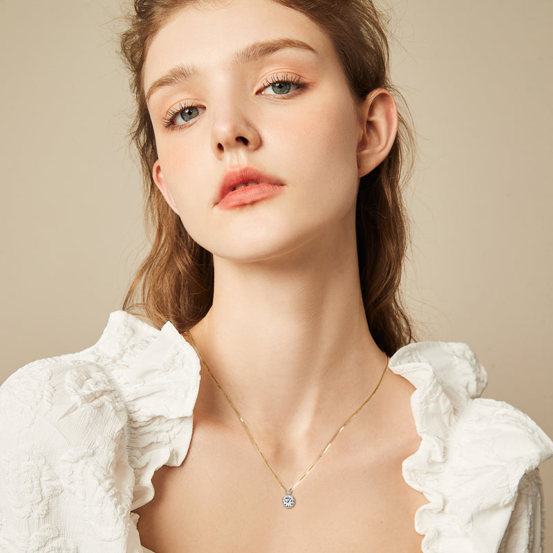 STANTON- 2.1 carat Diamond Necklace