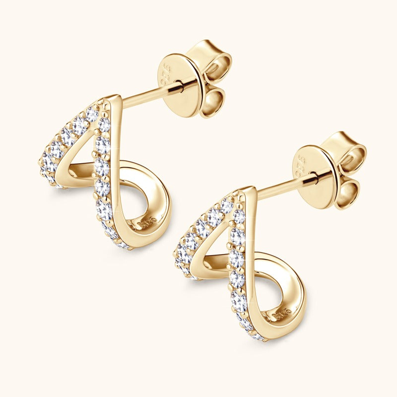 ARIBELLA - Diamond Peak Earrings