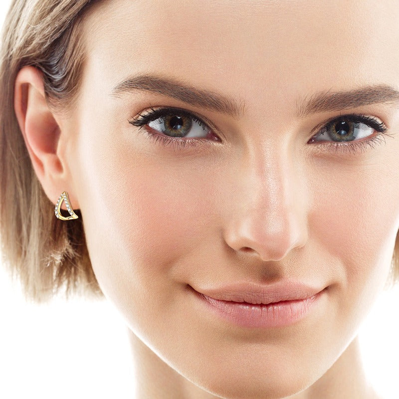 ARIBELLA - Diamond Peak Earrings