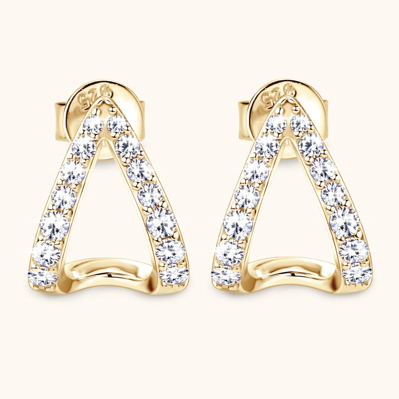 ARIBELLA - Diamond Peak Earrings