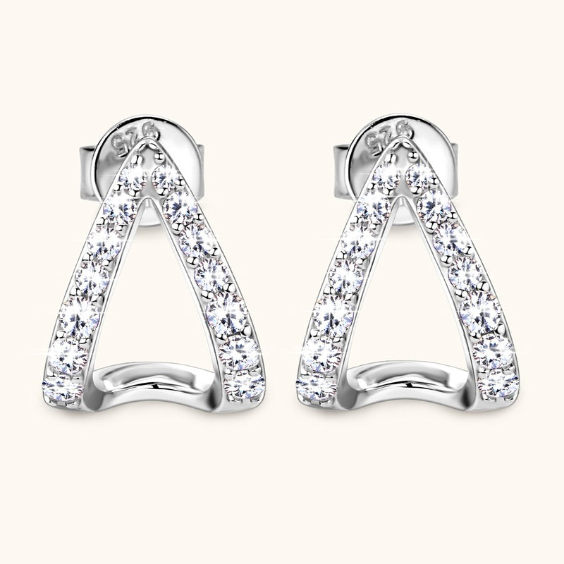 ARIBELLA - Diamond Peak Earrings