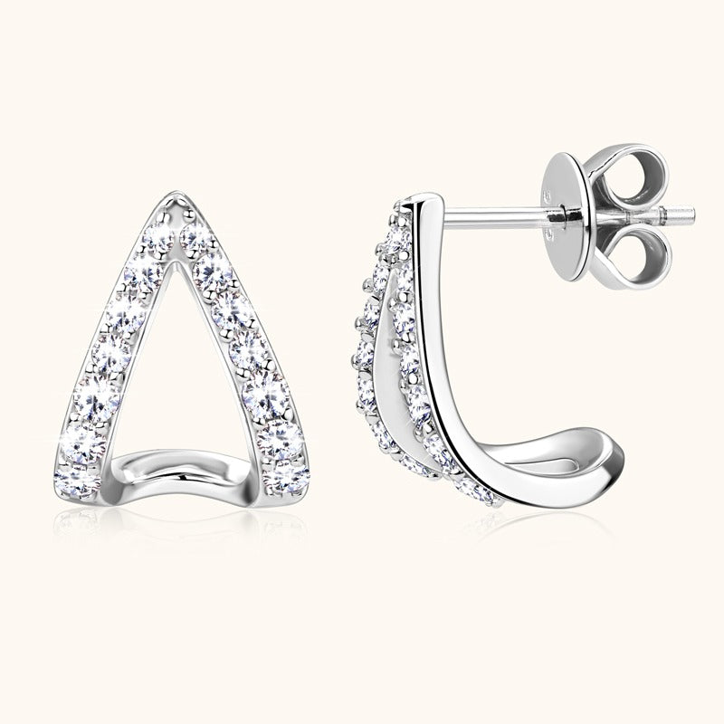 ARIBELLA - Diamond Peak Earrings