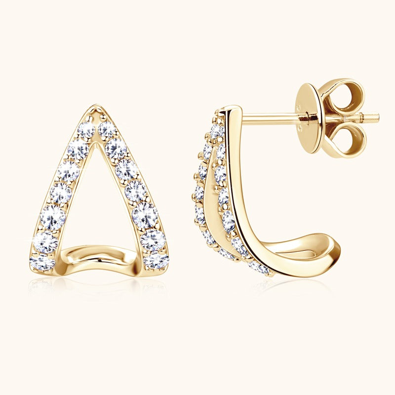 ARIBELLA - Diamond Peak Earrings
