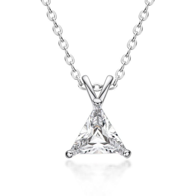 VIEUX - Trillion Zircon Necklace