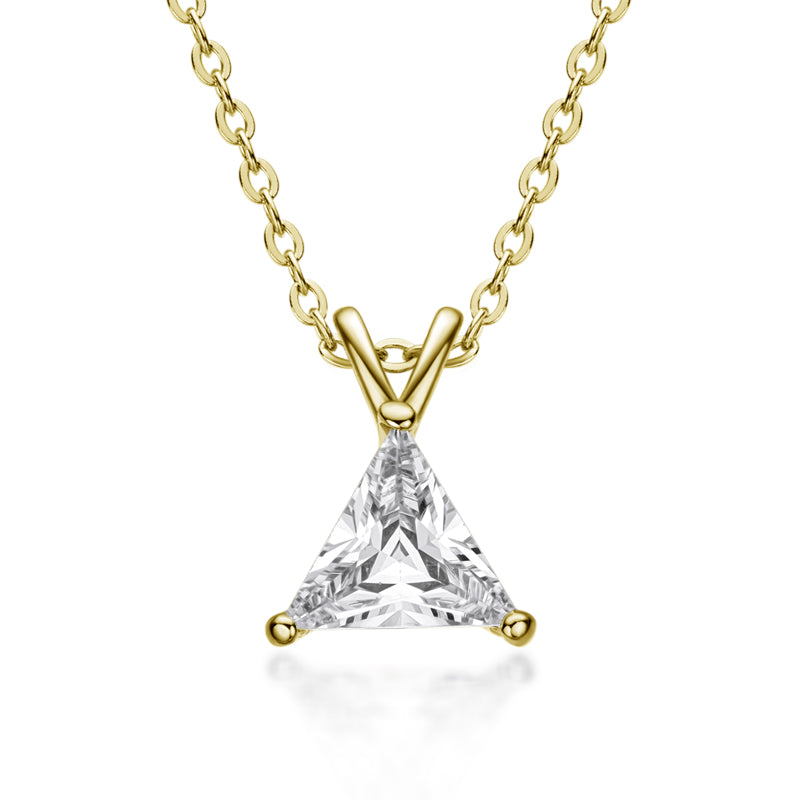 VIEUX - Trillion Zircon Necklace