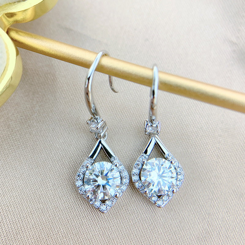 SATORRE - Diamond Dangle Earrings