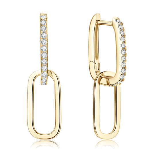 HOOK UP - Dangle Hoop Earrings