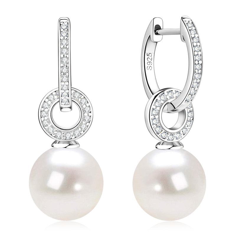 BRITANNIA - Cultured Pearl Earrings