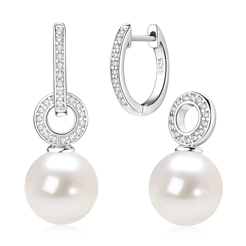 BRITANNIA - Cultured Pearl Earrings