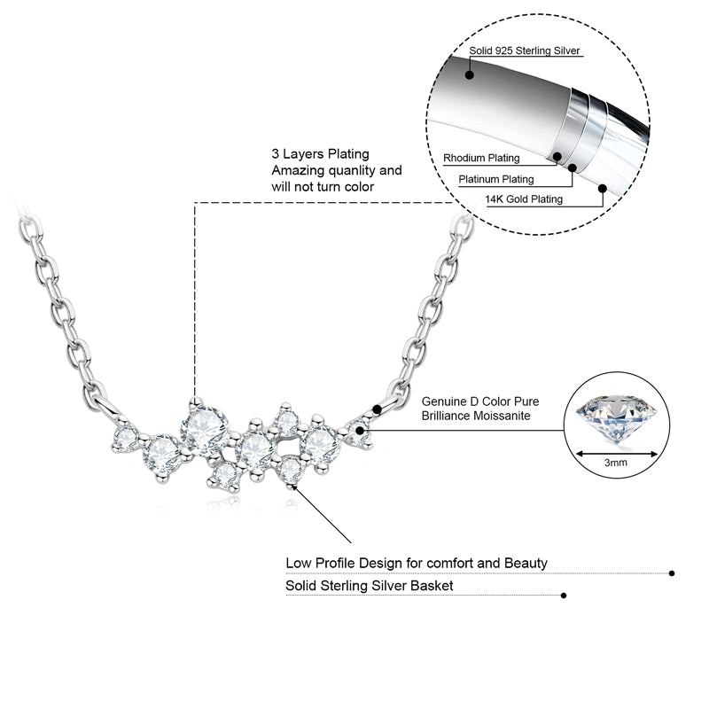 CHANDELIER - Diamond Statement Necklace