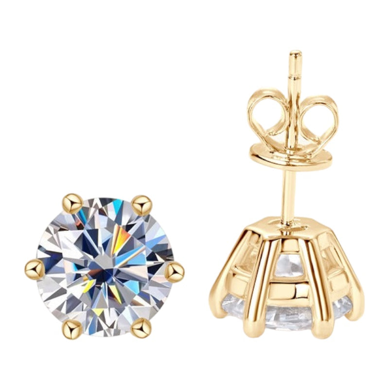 EMMA - Diamond Stud Earrings