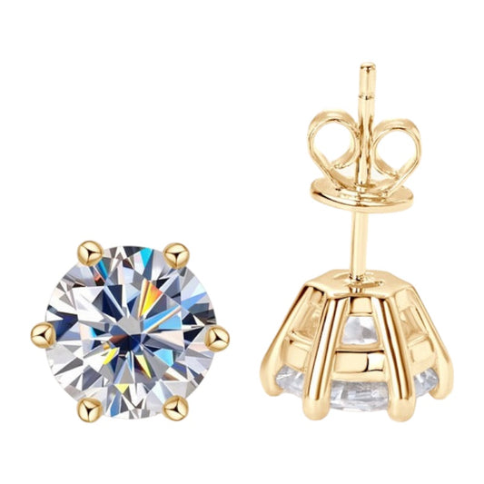 EMMA - Diamond Stud Earrings