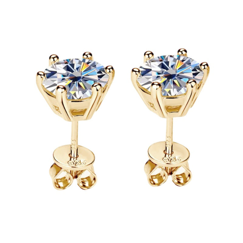EMMA - Diamond Stud Earrings