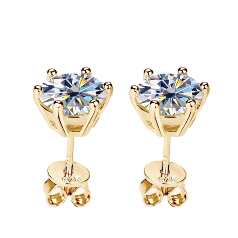 EMMA - Diamond Stud Earrings