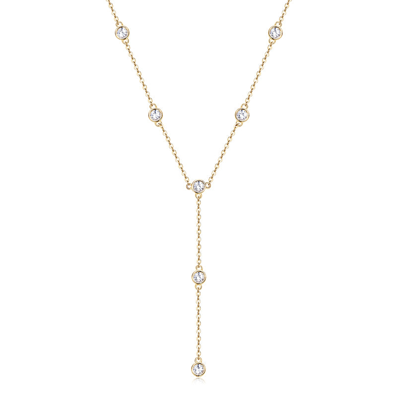 ROCKEFELLER - Diamond Drip Necklace