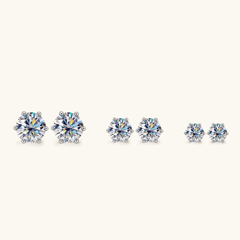 EMMA - Diamond Stud Earrings
