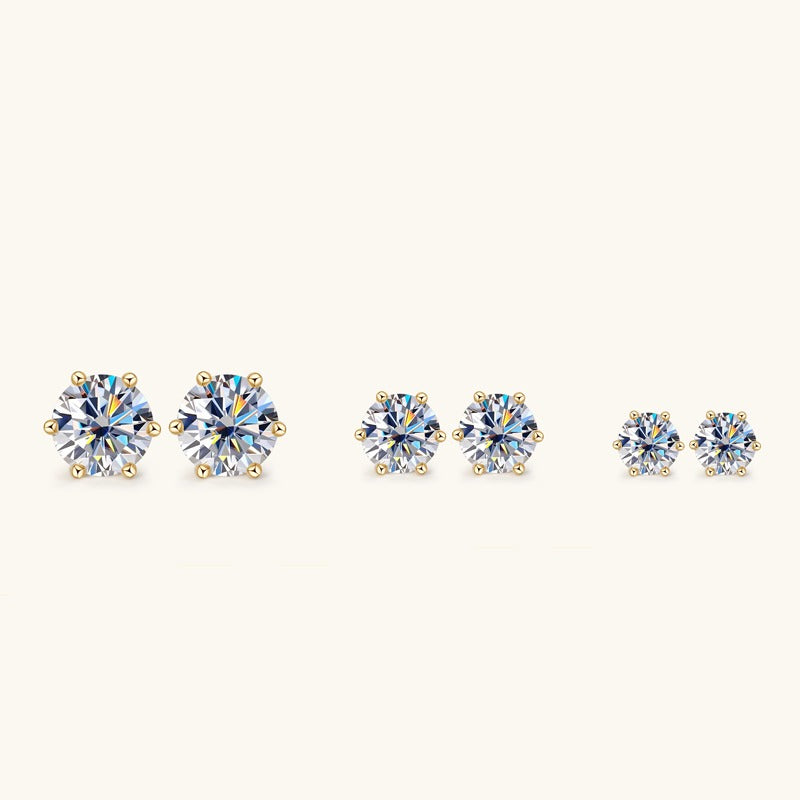 EMMA - Diamond Stud Earrings