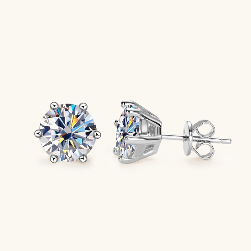 EMMA - Diamond Stud Earrings