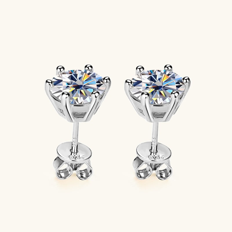 EMMA - Diamond Stud Earrings