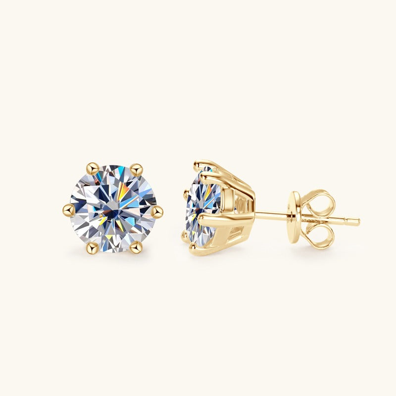 EMMA - Diamond Stud Earrings
