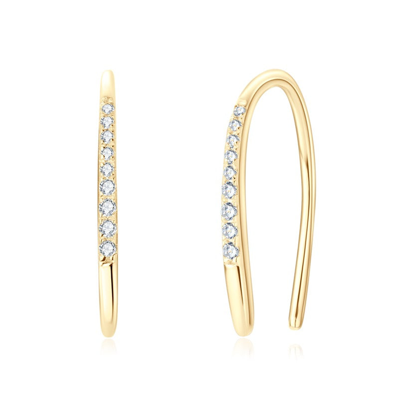 ASHANTI - Diamond Accented Earrings